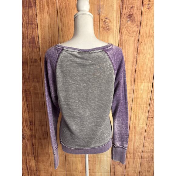 Zen by J America Minnesota "worn in"  Lightweight Sweatshirt Women's Size M - Picture 7 of 7